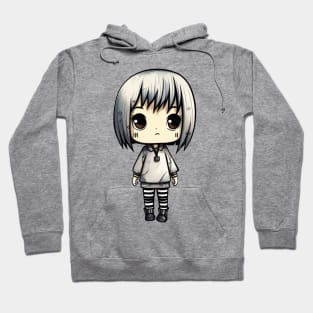 Japanese Manga Character Drawing Hoodie